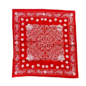 Vintage Furskins Red Bandana